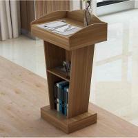 简约讲桌登记台演讲台培训台多媒体台小型接待台教师讲台