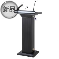 双话筒多功能演讲台 带音响报告台 会议室讲话Y台 学校领导主持台