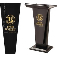 顺南演讲台言台迎宾台前台接待台会议主持台简约讲台讲桌展示台