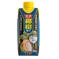 海南正宗 椰树椰汁饮料椰树牌植物蛋白无糖椰奶330ml*24盒整箱