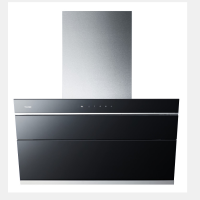 玉立(YULI)油烟机自动开合抽油烟机侧吸式吸油烟机家用CXW-220-DK18A 黑色