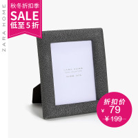 Zara Home 鲨鱼皮效果边相框质感轻奢摆台7寸 44269045800