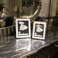 6寸7寸贝壳创意相框高档婚纱照相框全家福照片框欧式美式卧室摆台