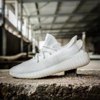 500椰子鞋350v2纯白斑马芝麻巴斯夫真爆椰子700男女老爹鞋子黑色