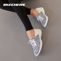 Skechers斯凯奇女鞋新款YOU一脚套 斑马纹休闲运动鞋