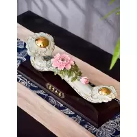 玉如意招财镇宅摆件家居饰品客厅酒柜博古架装饰品乔迁新居礼品