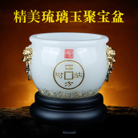 聚宝盆招财风办公室摆件乔迁新居公司店铺开光开业商务定制礼品