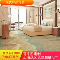 加厚印花满铺地毯卧室客厅酒店宾馆商用家用办公室整卷4米宽促销