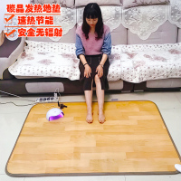 冬季电热垫热地毯加热地暖家用客厅沙单人寝室办公暖手桌垫