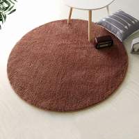 强吸柔软圆形办公椅垫卧室书房篮转椅地毯垫子简约现代防滑垫
