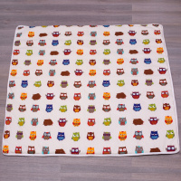 防潮加厚环保无味全棉垫子宝宝爬行垫防滑地毯脚垫儿童帐篷地垫