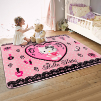 正版Hello Kitty猫加厚婴儿童宝宝爬行垫游戏垫客厅卧室地毯地垫