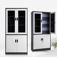 优佰 文件柜铁皮柜资料柜 办公室柜子档案柜办公柜财务凭证柜带锁