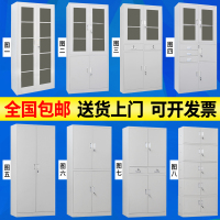 文件柜铁皮柜储物柜办公室家具家用档案柜带锁书柜资料柜子小矮柜