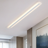 走廊灯过道灯现代简约创意长条led玄关灯衣帽间灯办公室吸顶灯