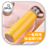 OPUS保温杯男女士学生杯子儿童不锈钢保温壶便携茶杯创意直身杯
