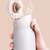 face保温杯男女士学生316不锈钢韩版文艺简约ins大容量便携杯子