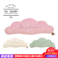 日本LIVHEART卡通抱枕靠垫靠枕床头办公室护腰靠背汽车沙座椅子
