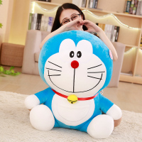 正版哆啦a梦毛绒公仔 叮当猫大号玩具机器猫抱枕送女朋友生日
