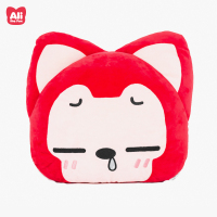 阿狸ali公仔抱枕毛绒玩具靠垫女生表情靠枕动漫周边娃娃礼品邮
