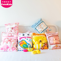 一大袋小鸡布丁樱花小兔子玩偶公仔ins红抱枕毛绒小猪生日