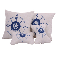 可爱卡通汽车抱枕四件套车用头枕护颈枕靠枕腰垫车内座椅抱枕PT