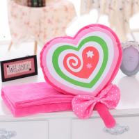 创意棒棒糖抱枕被子两用空被三合一毯子毛绒玩具卡通布娃娃靠垫