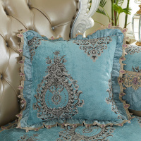 欧式靠垫沙抱枕 办公室午睡靠枕床头腰枕 提花布艺大抱枕芯定做