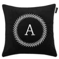 0055 字母系列丝绒绣花样板房抱枕绣花靠垫沙靠枕定制