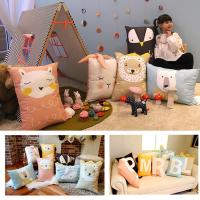 爱心树卡通靠枕午休枕床头枕礼品靠垫办公室抱枕套芯沙靠垫