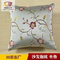 中式抱枕中国风罗汉床枕现代简约客厅明清古典含芯红木沙靠垫套