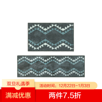 [青山美宿]原创床边毯绿无央北欧地毯可洗好好住品牌简约地垫