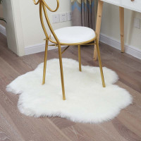 澳之羊长毛绒云朵地毯ins北欧风格卧室地毯床边毯儿童房装饰公主