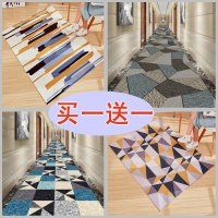 几何图案走廊客厅少地毯茶几毯美式地垫北欧现代简约防滑可机洗