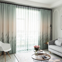窗帘成品简约现代卧室清新客厅百搭新款美式田园遮光北欧风格窗帘