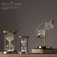 北欧沙漏计时器装饰摆件 电视柜酒柜书桌创意家居饰品工艺品