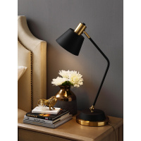 登对北欧台灯卧室床头灯创意美式简约轻奢后现代书桌书房阅读台灯