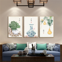 新中式客厅装饰画三联组合墙画中国风壁画玄关餐厅卧室中式挂画