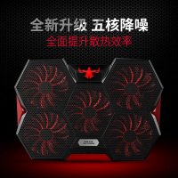 笔记本散热器外星人15.6电脑散热器笔记本雷神17寸散热器底座风扇戴尔手提降温底座排风扇支架板垫静音扇热器
