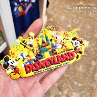 香港迪士尼乐园 米奇米妮唐老鸭黛丝生日90周年纪念卡通 冰箱贴