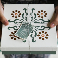 阿吉仔创意家居老厦复古文艺花砖冰箱贴磁贴贴饰装饰品礼品