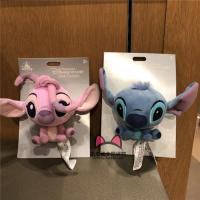 上海迪士尼乐园 国内星际史迪奇安琪磁铁毛绒公仔磁贴