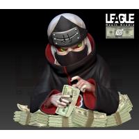 [小智GK]火影忍者 GK WCF League 冰箱贴 角都数钱 晓组织共鸣