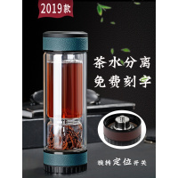 茶之恋茶分离杯泡茶杯男女高档红茶叶双层玻璃过滤便携随手杯子