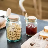 柏斐家饰 西班牙进口 密封罐 腌菜缸 透明玻璃瓶 泡菜罐子 食品