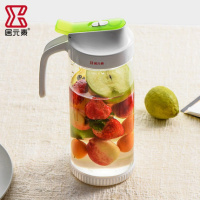 居元素果饮储酿罐 自酿果酒葡萄酒玻璃瓶子果汁饮料瓶果酵素瓶