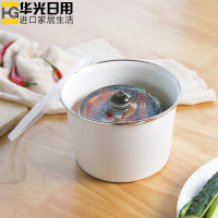 日本进口珍珠生活家用腌菜罐加厚玻璃泡菜密封罐一夜渍腌菜搪瓷缸
