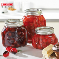 Leifheit德国进口密封罐玻璃储物罐果酱瓶蜂蜜瓶加厚耐热