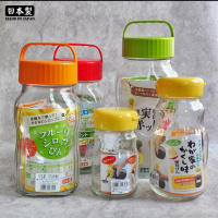 日本进口家用厨房食品佐佐木玻璃密封罐冰箱柠檬蜂蜜泡菜酵素瓶子