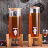 耐高温玻璃泡酒瓶密封罐高硼硅耐热泡药材人参酒罐自酿酒泡酒瓶子